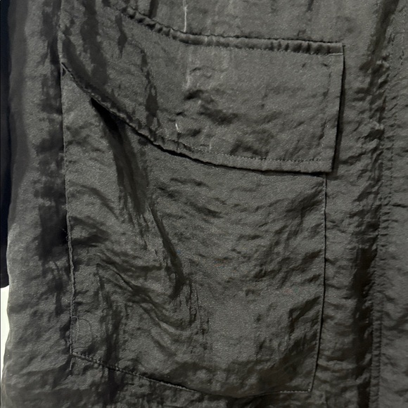 Michael Kors Women's  Hooded Jacket Black Lightweight Size M - Picture 6 of 15